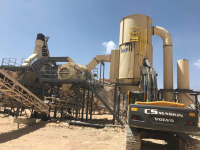 Vindsikt 150 TPH og VSI 500kW levert Bekaa Vally Lebanon